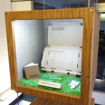 Graze display unit bespoke hanging display light display box 1