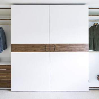 WALNUT WARDROBE_SLIDING DOORS