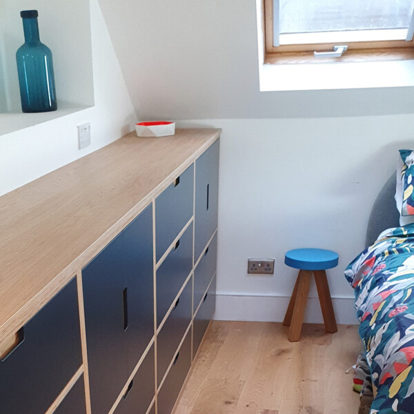 birch plywood bedroom chest of draws