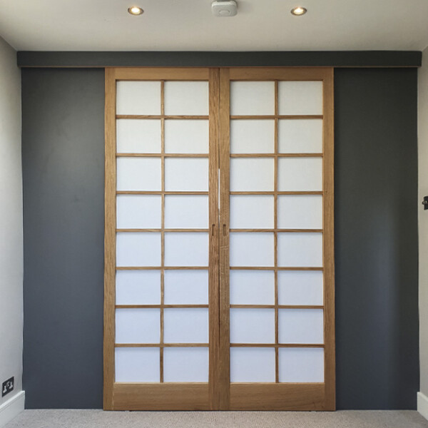 sliding shoji style doors