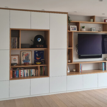 Oak veneered media unit 1 main thumb 1